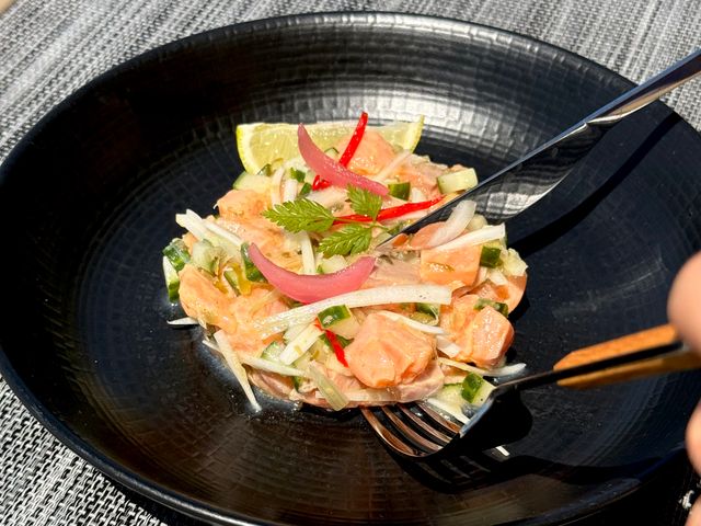 Chez Bertille Restaurant Ceviche de truite